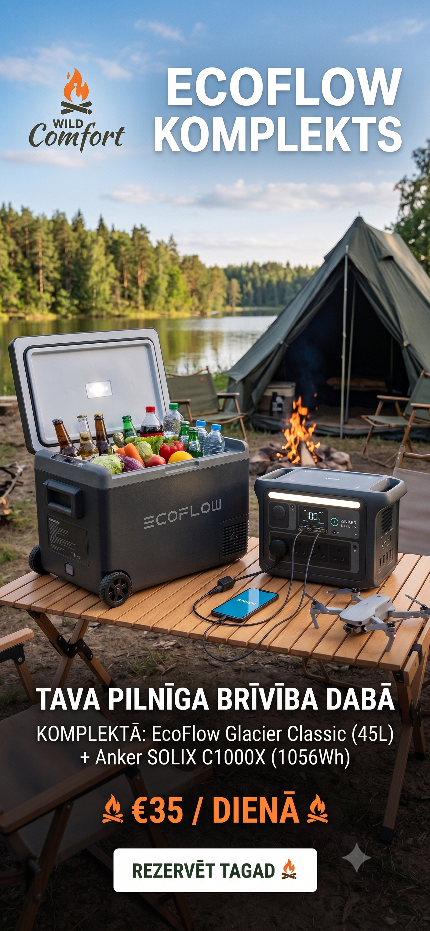 Ecoflow komplekts